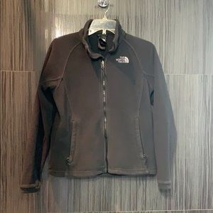 Used NORTH FACE black full zip S
